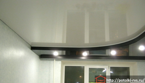 Многоуровневые натяжные потолки