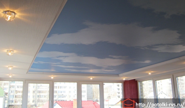 Натяжные потолки с фотопечатью