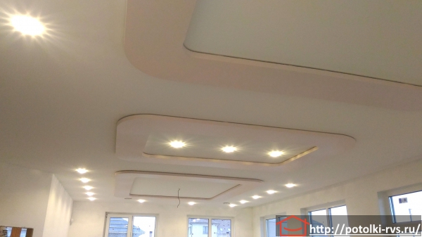 Тканевые натяжные потолки