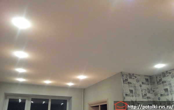 Тканевые натяжные потолки