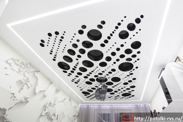 Резные натяжные потолки Apply