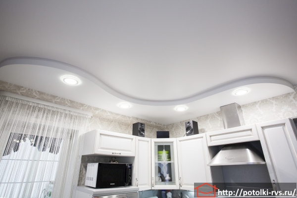 Сатиновые натяжные потолки