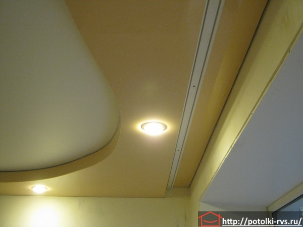 Парящие натяжные потолки