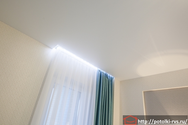 Парящие натяжные потолки