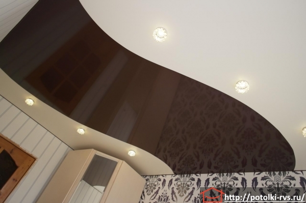 Криволинейные спайки потолков