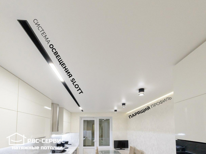 Потолки с нишами SLOTT